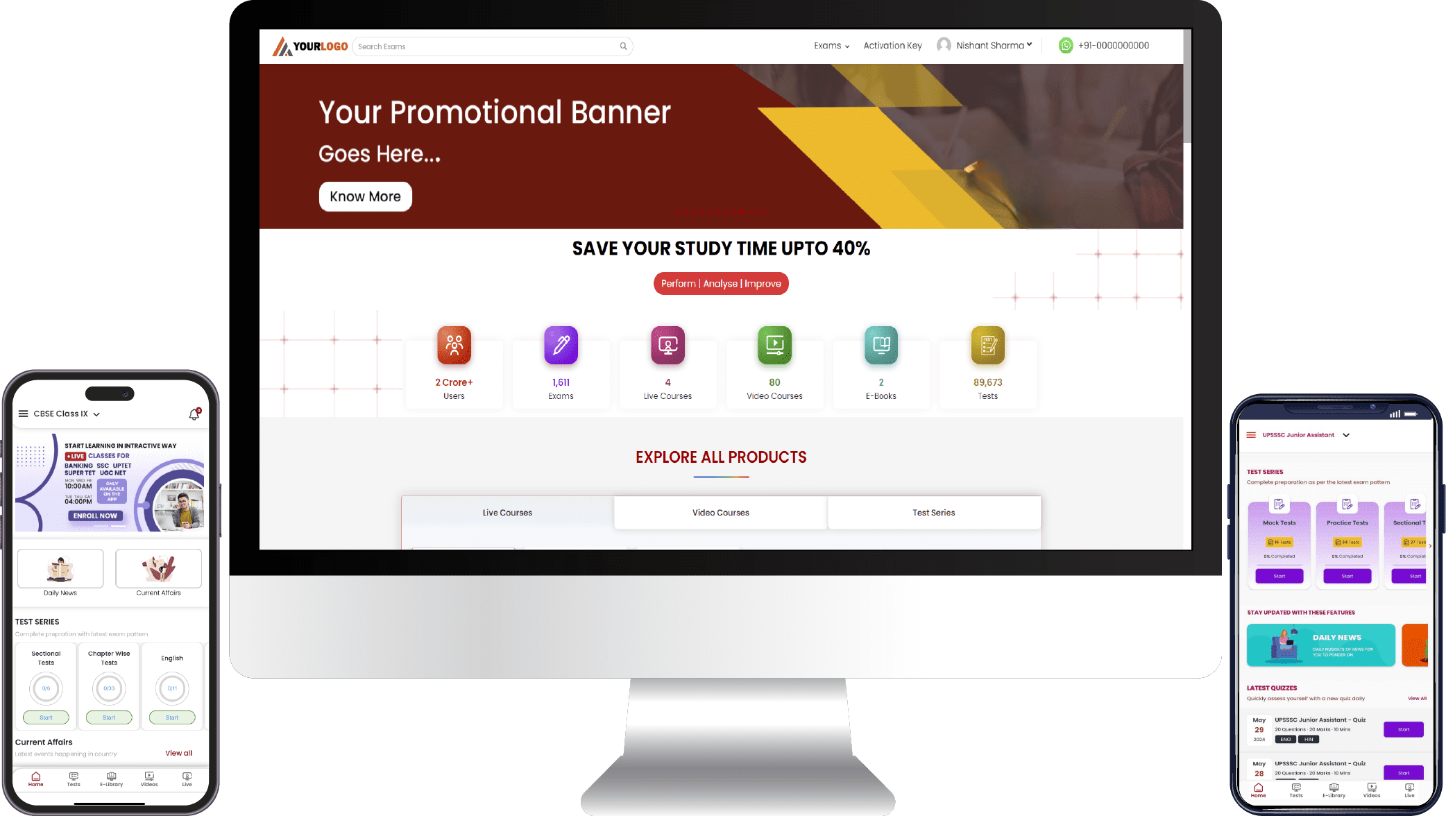 Online Test Zone single feature